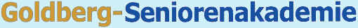 Logo der Goldberg-Seniorenakademie...